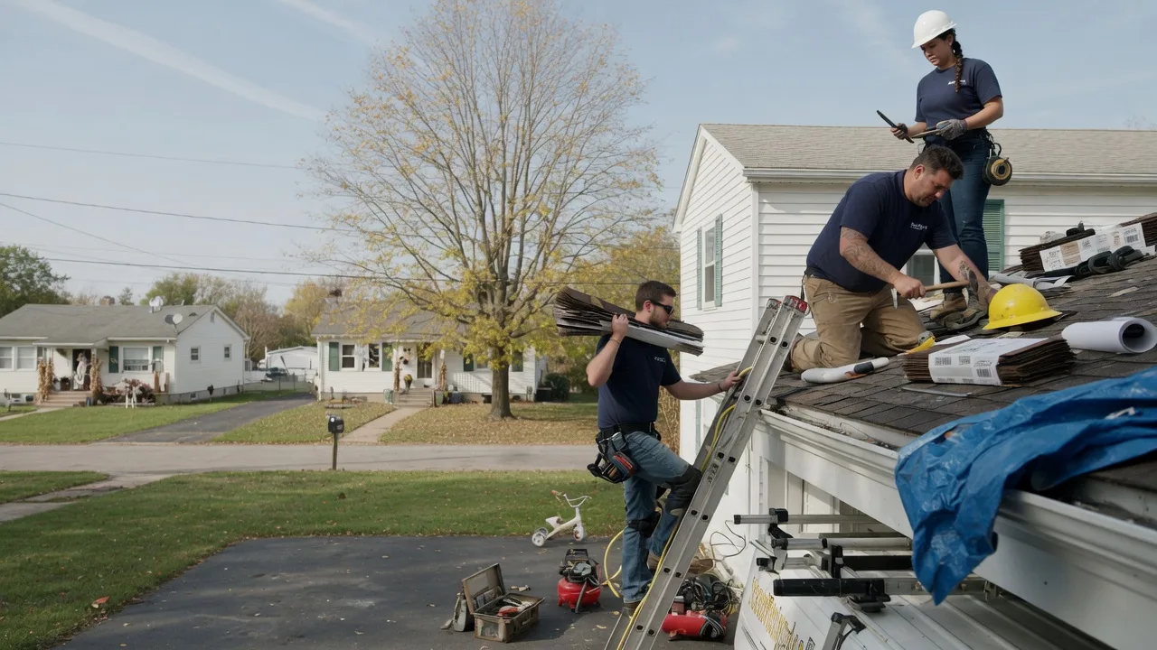 Local Roofing Contractors in Curran, MI near me